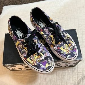 Disney Villains Vans size 6.5 M / 8.00 W